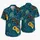 Retro Game Controllers and Tropical Leaves for Beach Vacation Gamers and Summer Travel Hawaiian Shirt - 5