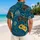 Retro Game Controllers and Tropical Leaves for Beach Vacation Gamers and Summer Travel Hawaiian Shirt - 2