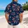 Patriotic Fireworks And Stars For July Fourth Beach Parties And Summer Celebrations Hawaiian Shirt - 2
