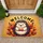 Welcome Hedgehog Autumn Leaves Berries - Fall Home Decor Gift for Hedgehog Lover Doormat - 1