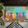 Seven Smiling Cats Garden Flowers - Home Decor Gift for Cat Lover Doormat - 6