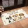 Three Happy Puppies Welcome Home Hearts Dog Bones - Home Decor Gift for Dog Lover Doormat - 4