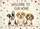 Three Happy Puppies Welcome Home Hearts Dog Bones - Home Decor Gift for Dog Lover Doormat - 7