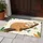 Sleeping Sloth Curled Tree Branch Green Leaf - Home Decor Gift for Sloth Lover Doormat - 5