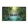 Tropical Waterfall Palm Trees Jungle Landscape - Nature Lover Gift Doormat - 3