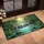 Tropical Waterfall Palm Trees Jungle Landscape - Nature Lover Gift Doormat - 4
