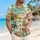 Aloha Beach Palms, Surf Wagon And Lifeguard Hut For Tropical Resort Getaways Travel Hawaiian Shirt - 6