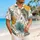 Tropical Palm Leaf Botanical Resort Style For Beach Vacations And Summer Parties Men Hawaiian Shirt - 6