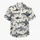 Vintage Shark School Ocean Motif For Beach Vacation Cruise Wear And Coastal Style Hawaiian Shirt - 7