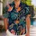 Tropical Birds Banana Leaves And Exotic Flowers For Beach Travel And Resort Getaways Hawaiian Shirt - 1