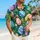 Colorful Easter Eggs And Tropical Leaves For Resort Vacation And Spring Celebrations Hawaiian Shirt - 6