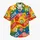 Retro Rainbow Peace Signs And Tropical Flowers For Festivals, Beach Days And Parties Hawaiian Shirt - 7