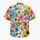 Retro Tropical Flowers And Monstera Blooms For Beach Vacations And Summer Parties Hawaiian Shirt - 7