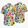 Retro Tropical Flowers And Monstera Blooms For Beach Vacations And Summer Parties Hawaiian Shirt - 5