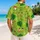 Cute Green Bow Tie Frogs Tropical Leaves for Beach Parties, Summer Getaways, and Frog Lovers Hawaiian Shirt - 2
