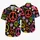 Retro Peace Signs Flowers And Mushrooms For Festivals Beach Vacations And Summer Parties Hawaiian Shirt - 5