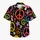 Retro Peace Signs Flowers And Mushrooms For Festivals Beach Vacations And Summer Parties Hawaiian Shirt - 7