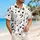 Black Musical Notes With Plumeria For Beach Parties, Resort Trips And Music Lovers Hawaiian Shirt - 6