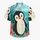 Cheerful Tropical Penguin In Lagoon For Beach Parties And Island Vacation Lovers Hawaiian Shirt - 7