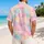 Pastel Mermaid Scales For Beach Vacations, Tropical Resort Travel And Summer Getaways Hawaiian Shirt - 2