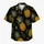 Golden Pineapple Botanical Resort Outfit For Men's Beach Vacation And Luau Events Hawaiian Shirt - 7