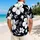 Black White Hibiscus Floral Resort Style For Beach Vacation And Tropical Getaways Hawaiian Shirt - 2