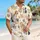 Watercolor Party Puppies With Tropical Flowers For Luau Vacations And Dog Lovers Hawaiian Shirt - 6