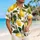 Yellow Lemon Botanical Tropical Resort Vacation Style for Men and Beach Getaways Hawaiian Shirt - 6