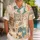 Tropical Cat Faces And Plumeria For Beach Vacations, Resort Wear, And Cat Lovers Hawaiian Shirt - 1