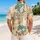 Tropical Cat Faces And Plumeria For Beach Vacations, Resort Wear, And Cat Lovers Hawaiian Shirt - 2