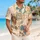 Tropical Cat Faces And Plumeria For Beach Vacations, Resort Wear, And Cat Lovers Hawaiian Shirt - 6