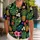 Tropical Pineapple, Monstera And Hibiscus Botanical Resort Vacation Style For Men Hawaiian Shirt - 1