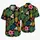 Tropical Pineapple, Monstera And Hibiscus Botanical Resort Vacation Style For Men Hawaiian Shirt - 5
