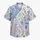 Blue Pink Paisley Patchwork Coastal Resort Vacation Style for Beach Travel Lovers Hawaiian Shirt - 7