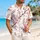 Dusty Pink Plum Blossom Botanical For Resort Travel, Garden Parties And Spring Style Hawaiian Shirt - 6