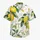 Lemon And Green Leaf Watercolor Resort Style For Summer Beach Travel Menswear Looks Hawaiian Shirt - 7