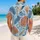 Vintage Tropical Monstera And Palm Leaves For Coastal Resort Vacations And Beach Days Hawaiian Shirt - 2
