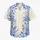 Blue Dahlia Chinoiserie Tropical Botanicals for Beach Resort Getaways and Garden Parties Hawaiian Shirt - 7