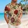 Vintage Botanical Roses Peonies And Blue Hydrangeas For Summer Resort Garden Events Hawaiian Shirt - 6