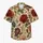 Vintage Botanical Roses Peonies And Blue Hydrangeas For Summer Resort Garden Events Hawaiian Shirt - 7
