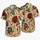 Vintage Botanical Roses Peonies And Blue Hydrangeas For Summer Resort Garden Events Hawaiian Shirt - 5