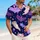 Pastel Axolotl Sea Creatures for Beach Vacations, Pool Parties, and Nighttime Getaways Hawaiian Shirt - 6