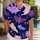 Pastel Axolotl Sea Creatures for Beach Vacations, Pool Parties, and Nighttime Getaways Hawaiian Shirt - 1