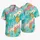 Melting Ice Cream Waffle Cone Tropical Candy Motif For Beach Resort Vacation Wear Hawaiian Shirt - 5