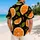 Orange Citrus Slices for Beach Vacations and Pool Parties Tropical Summer Wear Hawaiian Shirt - 2