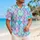 Pastel Tropical Fish Scales For Beach Vacations Poolside Resort Style And Summer Travel Hawaiian Shirt - 6