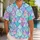 Pastel Tropical Fish Scales For Beach Vacations Poolside Resort Style And Summer Travel Hawaiian Shirt - 1