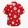 Cherry Red And Ivory Polka Dots For Retro Resort Parties And Summer Vacation Outfits Hawaiian Shirt - 7