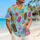 Tropical Ice Cream Cones And Popsicles For Beach Vacations And Summer Parties Hawaiian Shirt - 6
