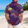 Jewel Tone Scallop Shell Waves For Resort Nights, Cruises, And Beach Getaways For Men Hawaiian Shirt - 2